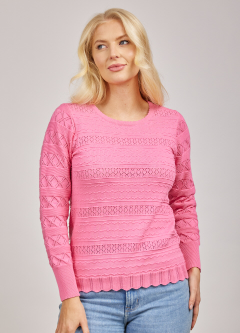 Mudflower Textured Jumper